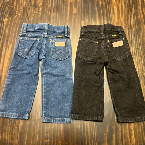 Wrangler Boys Jeans Size 2T Slim - Picture 1 of 4